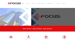 Desktop Screenshot of focuspm.co.za